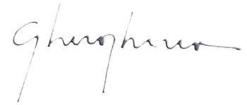 Gherghina - signature logo