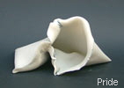 PRIDE, sculptural porcelain